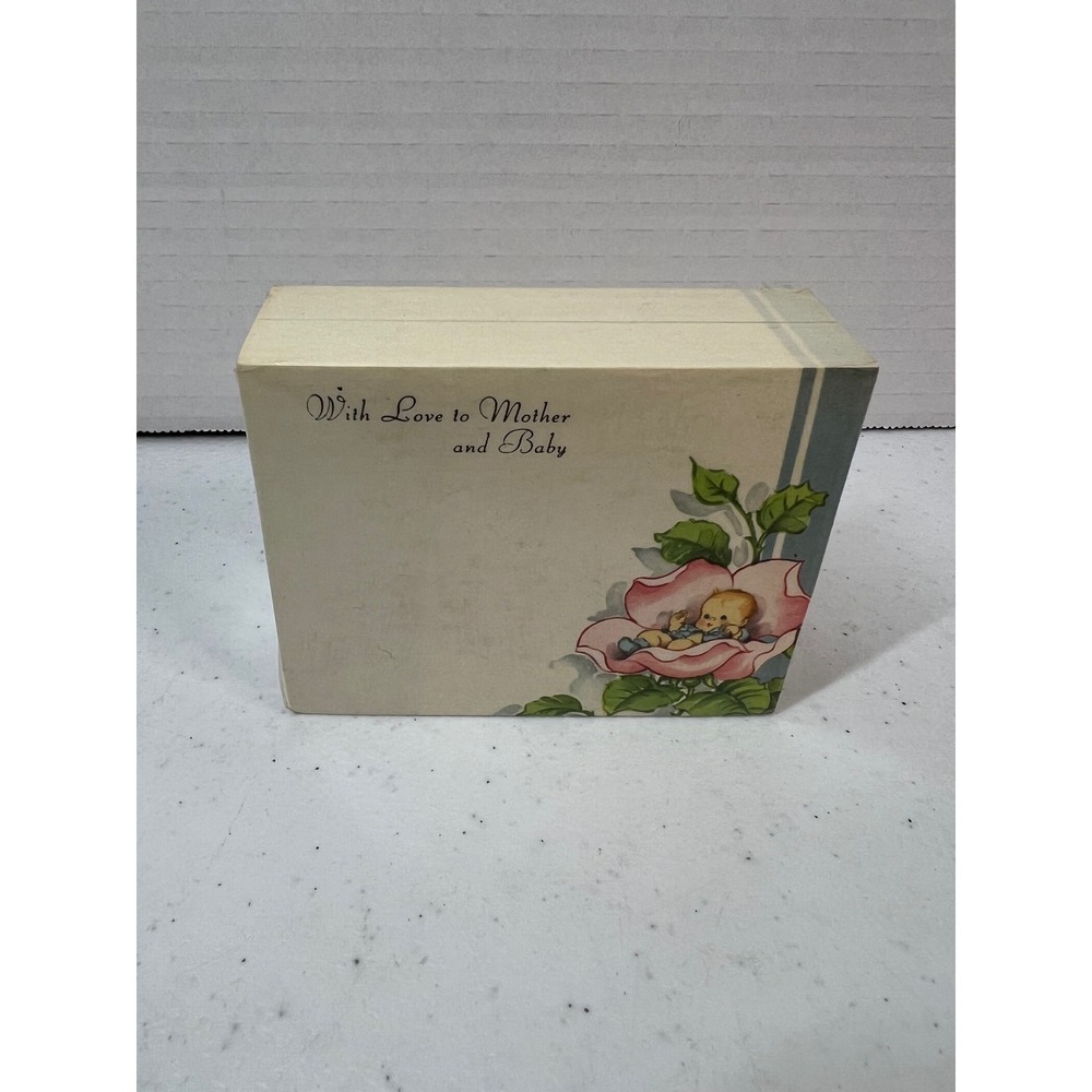 Vintage With Love to Mother and Baby Sealed Card Pack Pink Flower Illustration